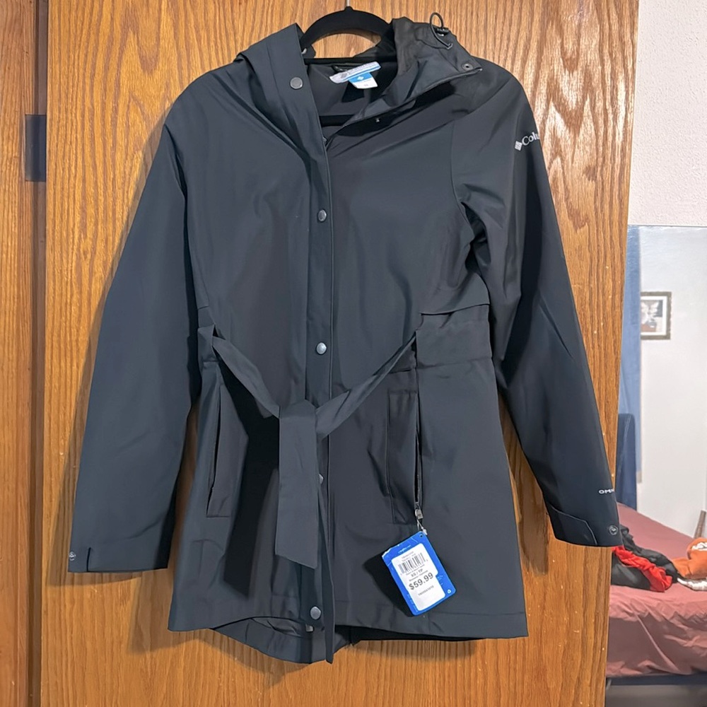 Columbia Omni-Tech Rain Jacket in Black
